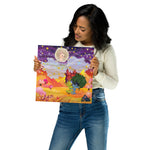 The Bunnies Moon (Huitzilopochtli & Tecaztlipoca) on Metal prints