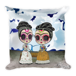 Lola as Two Fridas - Basic Pillow