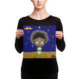 Lupe Garden Flowers - Canvas
