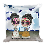 Lola as Two Fridas - Basic Pillow