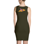 Lola Old Gold - Sublimation Cut & Sew Dress