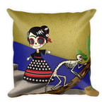 Lola Blue House - Basic Pillow