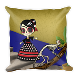 Lola Blue House - Basic Pillow